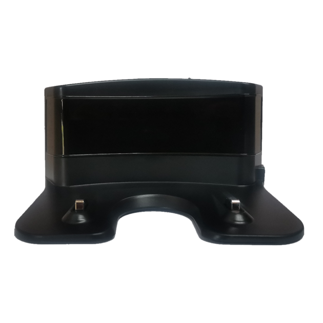 Front view of docking station for robotic vacuum cleaner